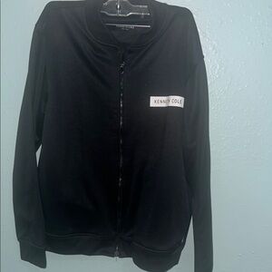 Kenneth Cole New York Black Bomber Jacket
